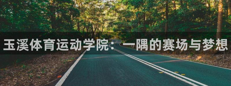 必一运动体育官网：玉溪体育运动学院：一隅的赛场与梦想